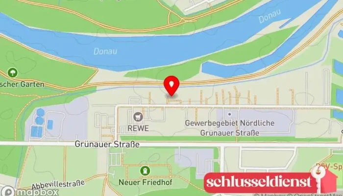 Karte von Heinrich Leinfelder Inh. Christian Leinfelder e.K. Metallbauunternehmen in Neuburg an der Donau