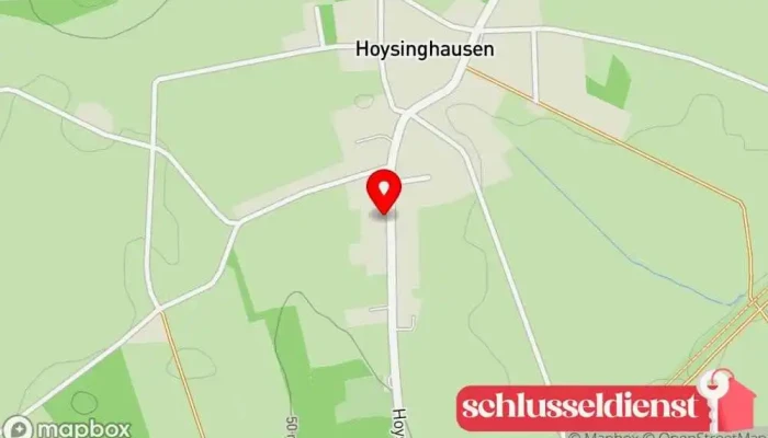 Karte von Heinrich Risch Metallwerkstatt in Uchte