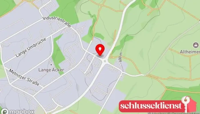 Karte von Heinrich Walz Schlosserei und Werkzeugbau Werkzeughersteller in Haiterbach