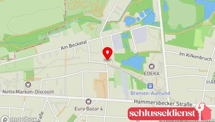 Karte von Heinz Dörjes Schlosserei Metallwerkstatt in Bremen