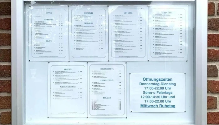 Hellas Griechische Spezialitaten Speisekarte - Beverstedt