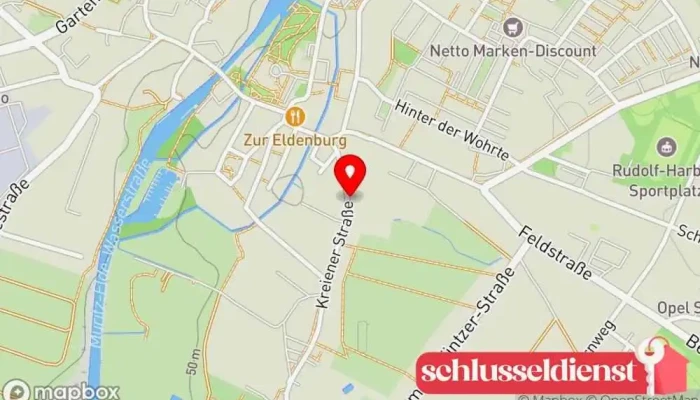 Karte von Herbert Meller Schlüsseldienst, Metallwerkstatt in Lübz