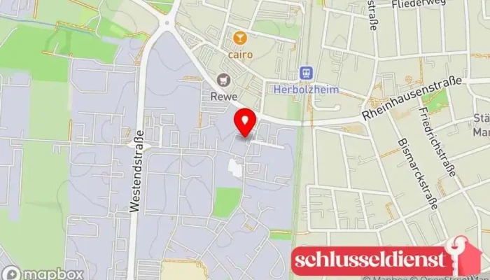 Karte von Herbolzheimer MetallbauUG Metallbauunternehmen in Herbolzheim