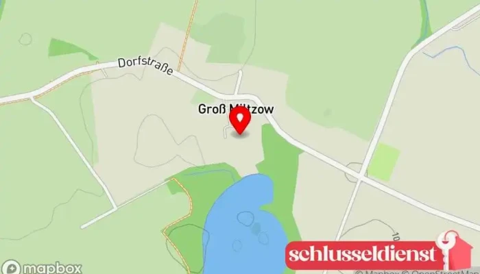 Karte von Herrenhaus Groß Miltzow Schloss in Groß Miltzow