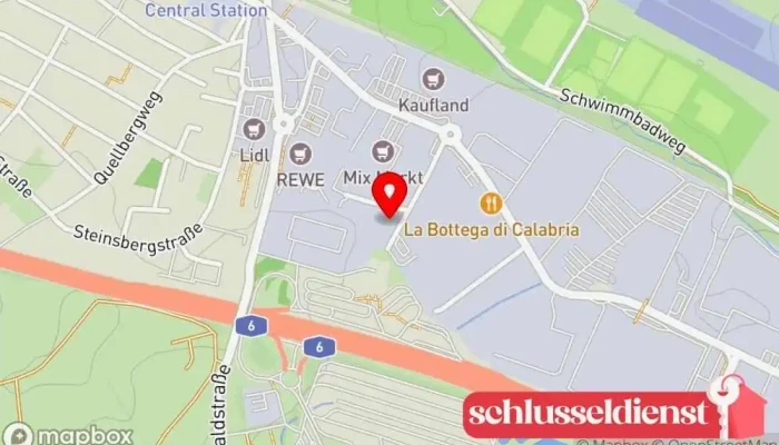 Karte von Herzog-Körber GmbH Metallbauunternehmen, Stahlbauunternehmen in Sinsheim