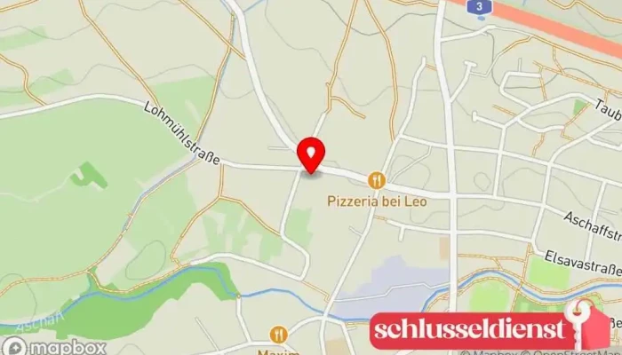 Karte von Hoerig GmbH Metallbauunternehmen in Aschaffenburg