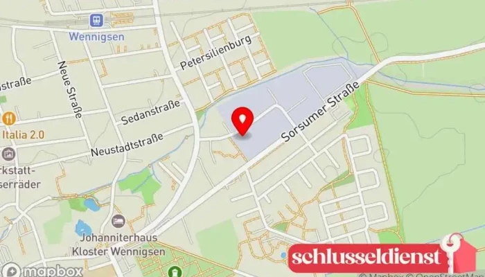 Karte von Höfer Metallgestaltung GmbH Metallbauunternehmen in Wennigsen (Deister)