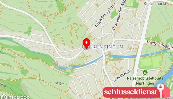 Karte von Hoffmann G. Metallbauunternehmen in Nürtingen