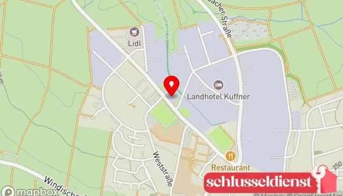 Karte von Hofmann Metallbau GmbH Metallbauunternehmen in Pfedelbach