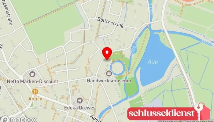 Karte von Horneburger Schloss Schloss in Horneburg