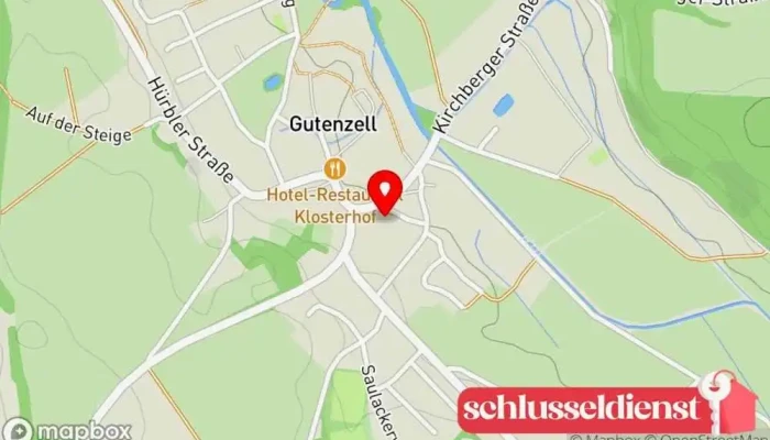 Karte von Hornung eK Inhaber Sebastian Dziadek Metallwerkstatt in Gutenzell-Hürbel