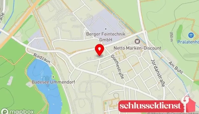 Karte von HÖRR Präzisions-Metalltechnik GmbH Metallbauunternehmen in Ummendorf