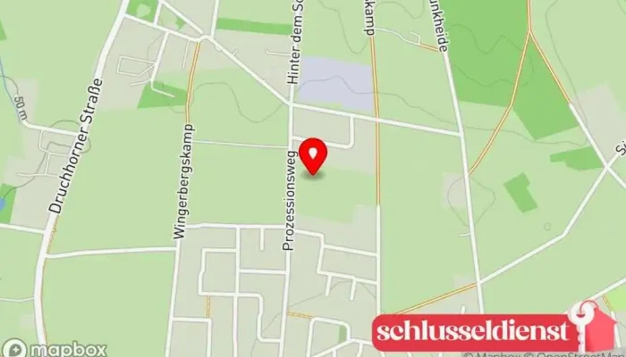 Karte von H+S Metallbau GbR Metallbauunternehmen in Ankum
