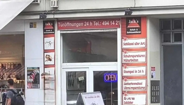 Jack´s Schuhmacherei Schlüsseldienst - 10827 Berlin
