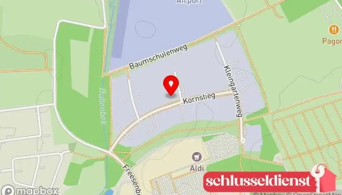 Karte von JEGA Schlosserei & Kunstschmiede GmbH Metallwerkstatt in Neumünster
