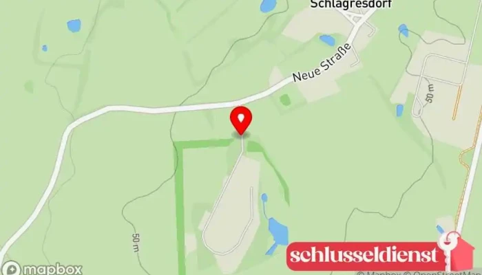 Karte von Jens Langbehn Entsorgungsunternehmen in Schlagsdorf