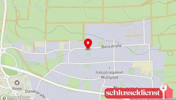 Karte von Johne Karosseriebau -Blechbearbeitung Autowerkstatt, Business-to-Business-Dienst, Allround-Handwerker, Mechaniker, Schweißbetrieb in Leingarten