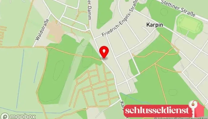 Karte von Jörg Brentführer Bauunternehmen in Eggesin