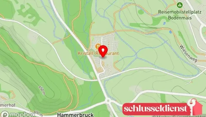 Karte von JOSKA KRISTALL GmbH Glashersteller in Bodenmais