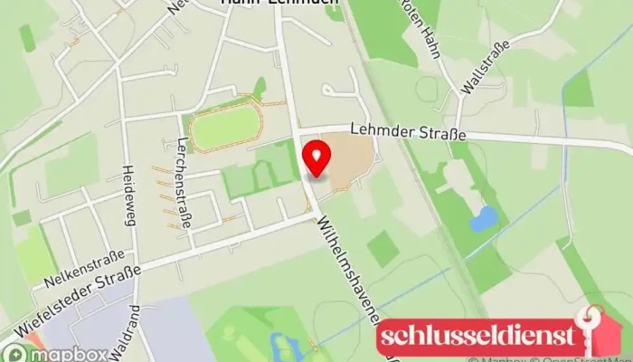 Karte von Juergen Orth Metallbauunternehmen, Gaststättenbedarf, Grosshändler in Rastede