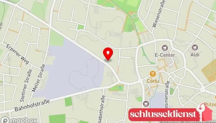 Karte von Julius Dellbrügge & Sohn, Inhaber Julius Dellbrügge e.K. Metallwarenhändler in Dissen am Teutoburger Wald