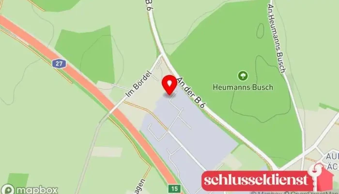 Karte von Jürgen Beil Metallbau GmbH Metallbauunternehmen in Ritterhude