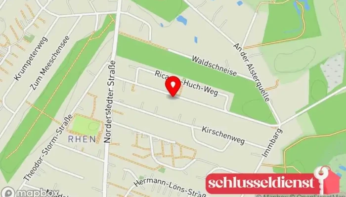 Karte von Jürgen Buchholz Schlosserei Metallwerkstatt in Henstedt-Ulzburg
