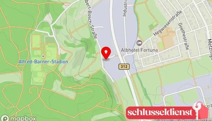 Karte von Jürgen Symanzik u. Roberto Rapp Metallwerkstatt in Riederich