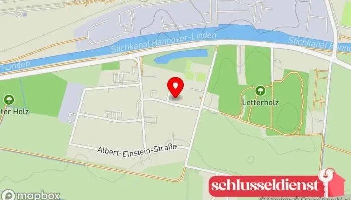 Karte von Käbo Metalltechnik GmbH Metallbauunternehmen, Glas-Reparaturservice, Schlüsselduplikationsdienst in Seelze