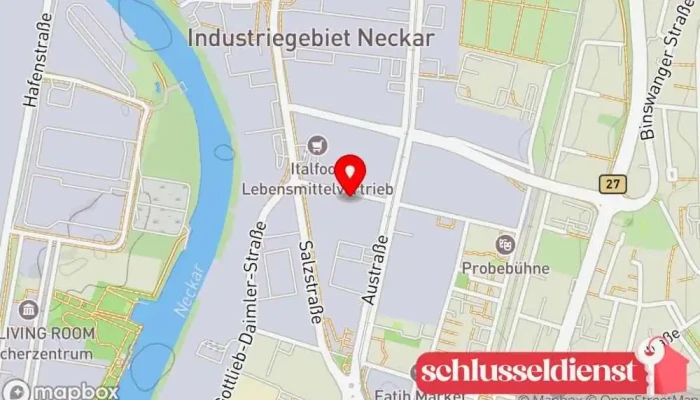 Karte von Kaiser Biegetechnik & Metallbau GmbH Metallbauunternehmen in Heilbronn