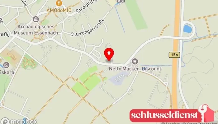Karte von Karpfinger Leonhard Schlosserei Metallbauer in Moosfeldstraße 1