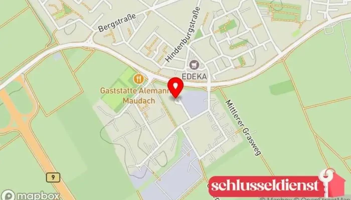 Karte von Kettlitz GmbH - Schlosserei und Metallbau - Metallbauunternehmen in Ludwigshafen am Rhein