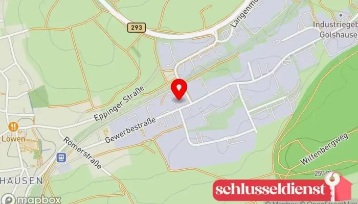Karte von Klaus Mayer Metall- u. Treppenbau, Handel, Montagen Treppenbauunternehmen in Bretten