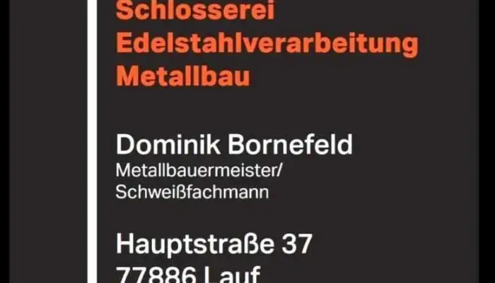 Klotz Metallbau -  Vom Inhaber - Lauf