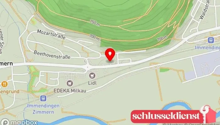Karte von Knoblauch GmbH Landmaschinenhändler, Autowerkstatt, Landmaschinen-Reparaturdienst in Immendingen
