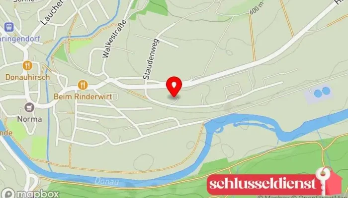Karte von Knor Vertriebs GmbH Treppenbauunternehmen, Metallbauunternehmen in Sigmaringendorf