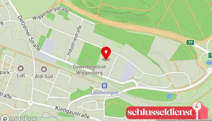 Karte von König Metallveredelung GmbH Metalloberflächenveredler in Lauchringen