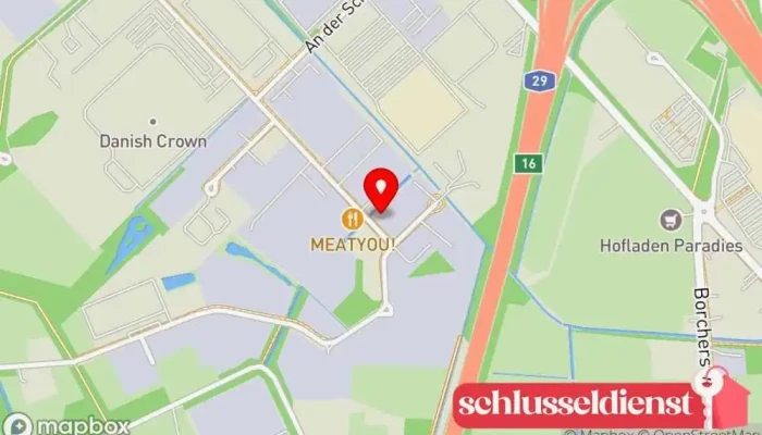 Karte von Köslich Gerätebau UG Metallbauunternehmen in Oldenburg