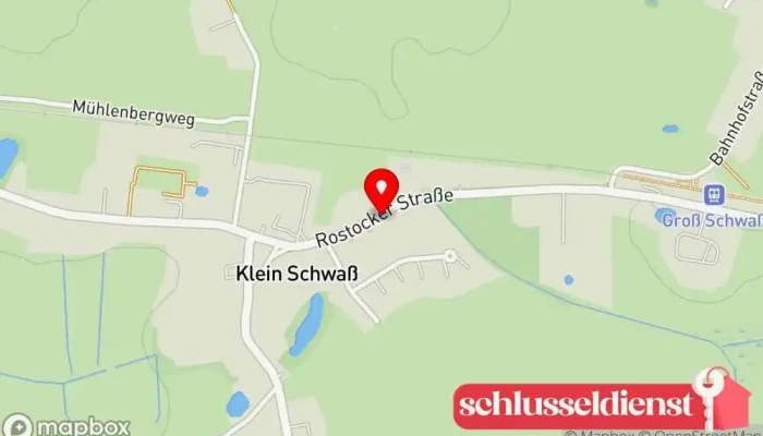 Karte von Kreativ-Schmiede Wilfried Fischer Metallwerkstatt, Schmied in Kritzmow