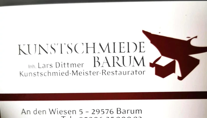 Kunstschmiede Barum -  Nummer - Barum