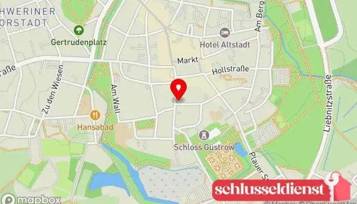 Karte von Kunstschmiede Schmuck & Art Goldschmied in Güstrow