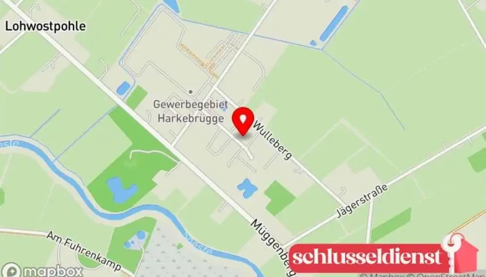 Karte von Kurre Metallbau GmbH & Co.KG Metallbauunternehmen in Barßel