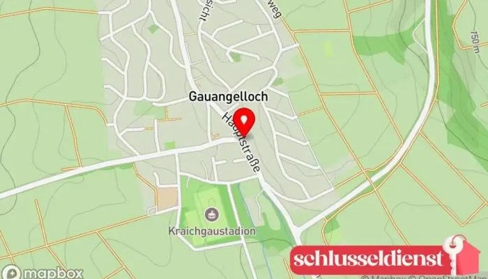 Karte von Kurt Sandritter Metallwerkstatt in Leimen