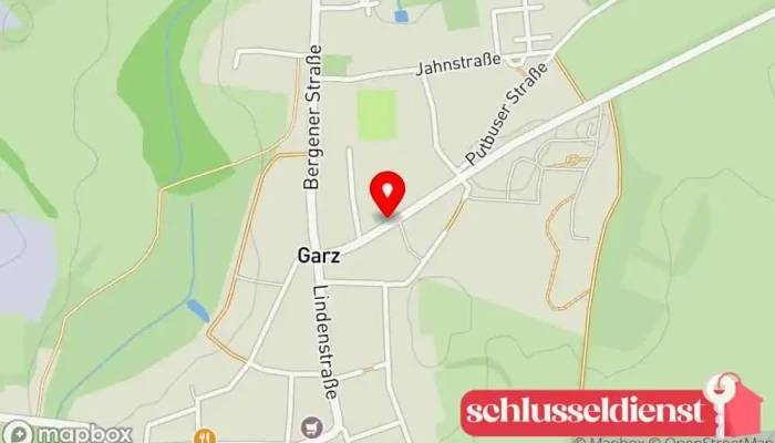 Karte von Kutschbach Ulf Metallbaumeister Metallbauunternehmen, Schmied in Garz/Rügen