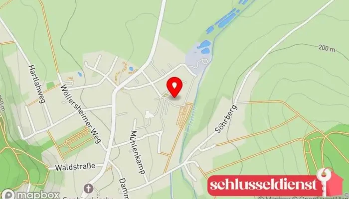 Karte von Lammetal GmbH Gemeinnützige Lebenshilfe Einrichtungen Gemeinnützige Einrichtung in Lamspringe