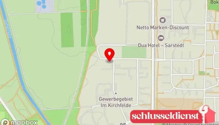 Karte von Lams Stahlbau GmbH Stahlbauunternehmen in Sarstedt