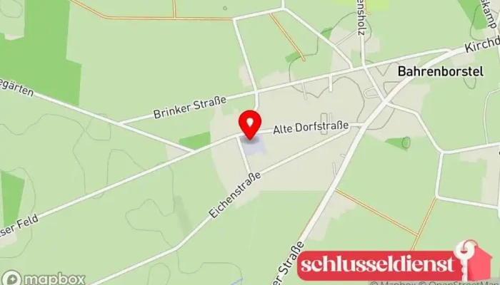 Karte von Landbäckerei Niemeyer KG Bäckerei in Bahrenborstel