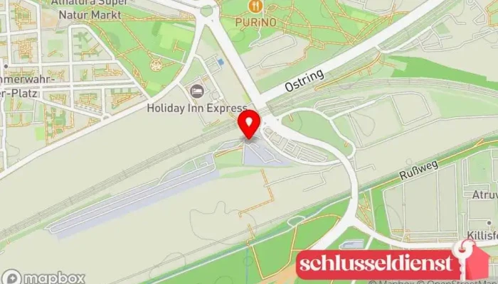 Karte von Langendorf GmbH Schrotthändler, Metallwerkstatt in Karlsruhe