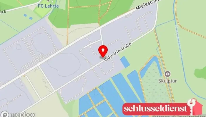 Karte von Lehrter Edelstahlhandel Stahlhändler in Lehrte
