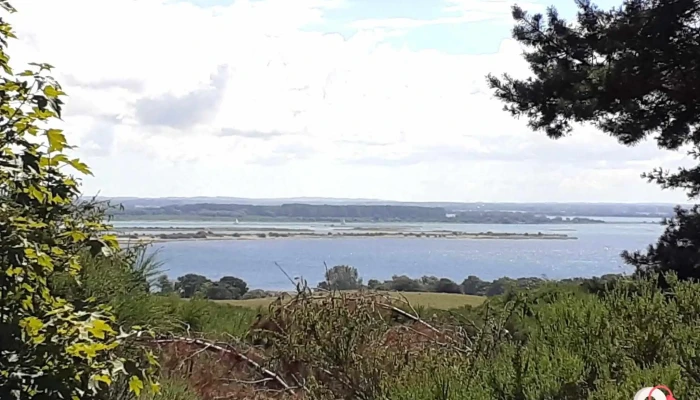 Leuchtturm Dornbusch -  Aussichtspunkt Dornbusch   Inselblick - Insel Hiddensee